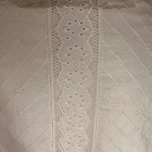 COACH Blouse  dentelle classique et romantique crème - Picture 6 of 12